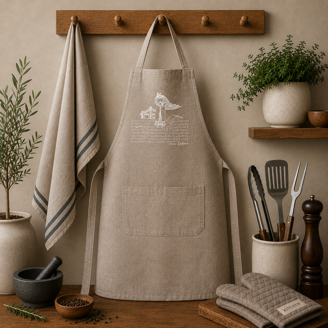 Apron Natural