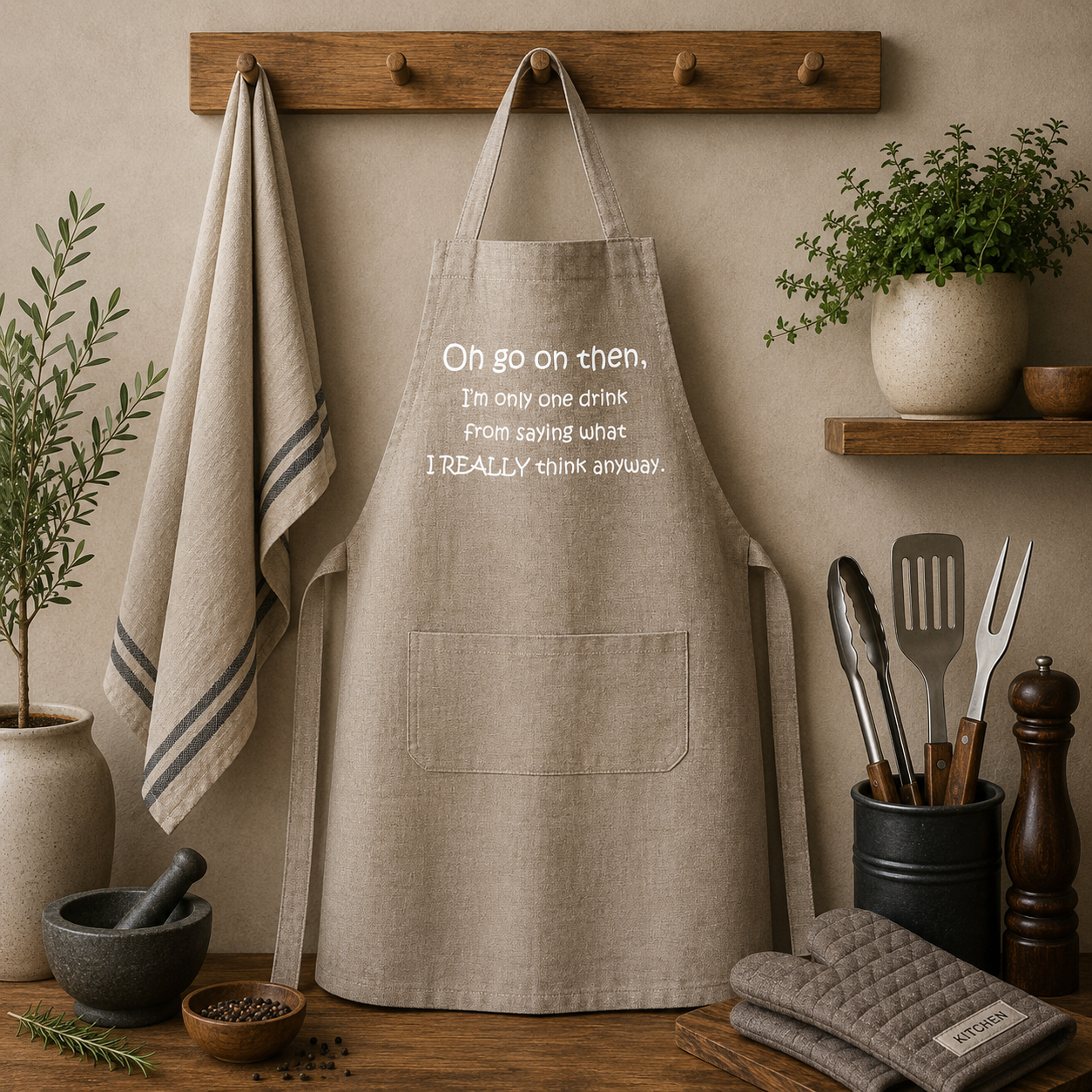 Apron Natural
