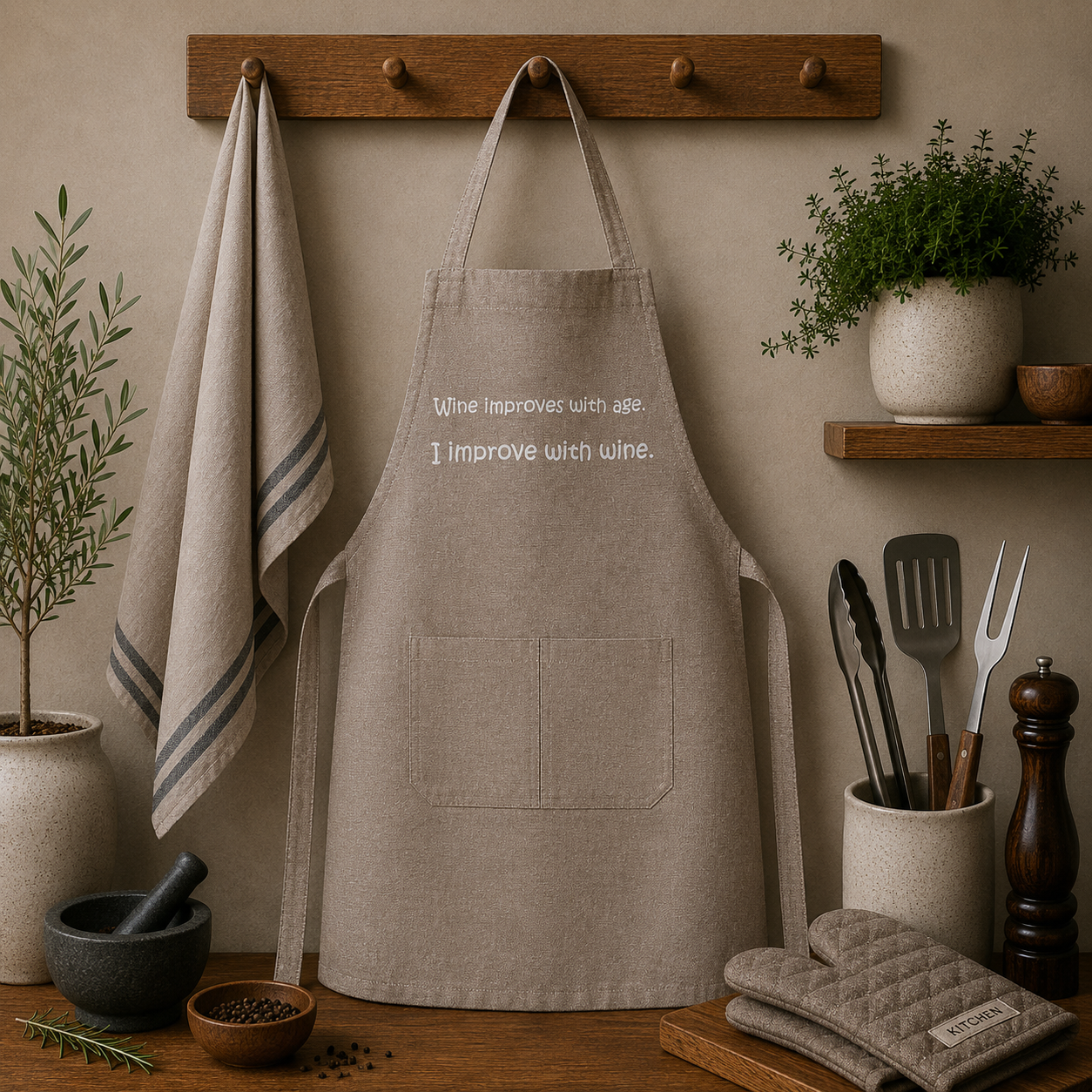 Apron Natural