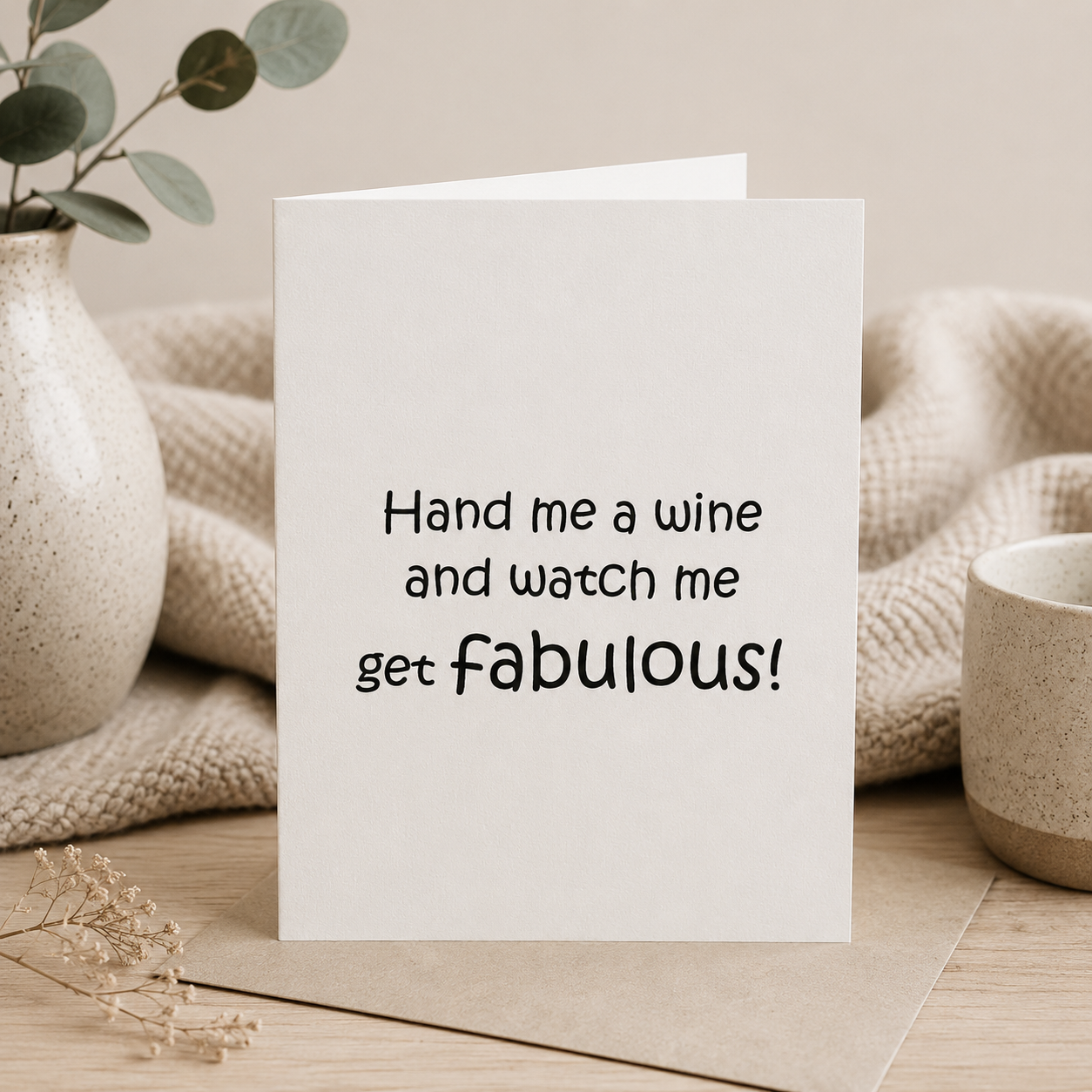 Greeting Card Pack (Pack of 5 Cards)