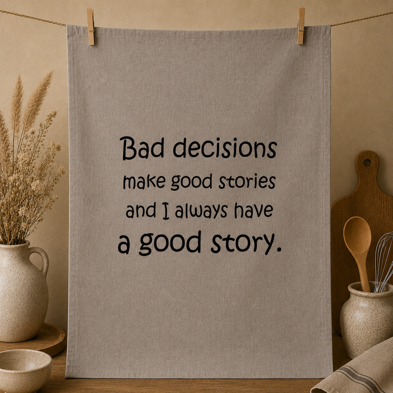 Tea Towels - Sayings